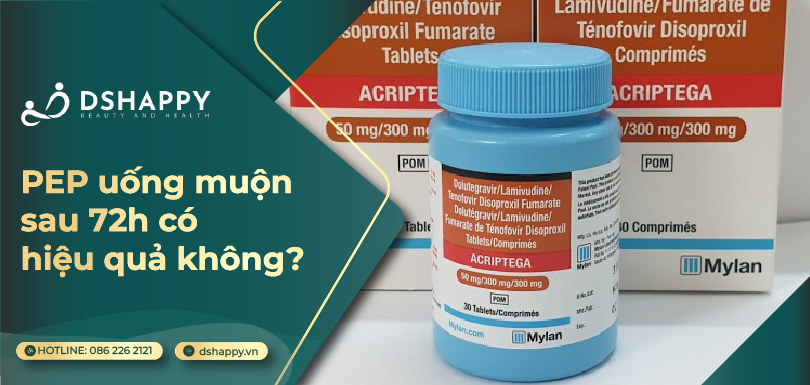 PEP uống muộn sau 72h có hiệu quả không? 5 PEP uống muộn sau 72h có hiệu quả không?